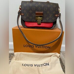 Louis Vuitton Handbag - Vaugirard Monogram Leather Canvas Coquelicot (Red)